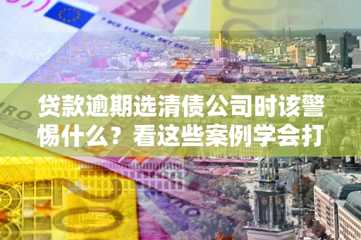 济南贷款逾期选清债公司时该警惕什么？看这些案例学会打翻身仗