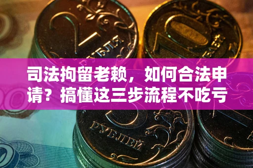 济南司法拘留老赖，如何合法申请？搞懂这三步流程不吃亏！