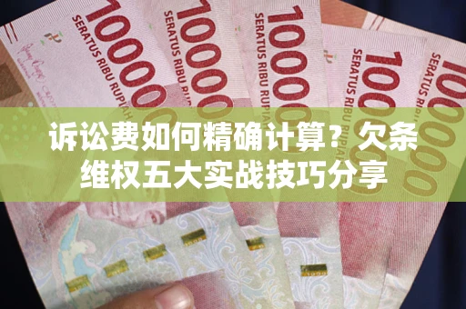 济南诉讼费如何精确计算？欠条维权五大实战技巧分享