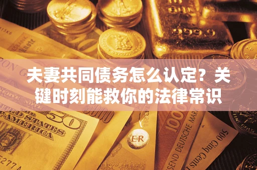 济南夫妻共同债务怎么认定？关键时刻能救你的法律常识